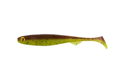 Produktbild von Fox Rage Slick Shad 7Cm Ultra Uv Green Pumpkin