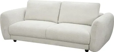 Zdjęcie produktu dla Sofa jednoosobowa "Saint Germain S" w tkaninie szenilowej - 3-osobowa - Beżowy