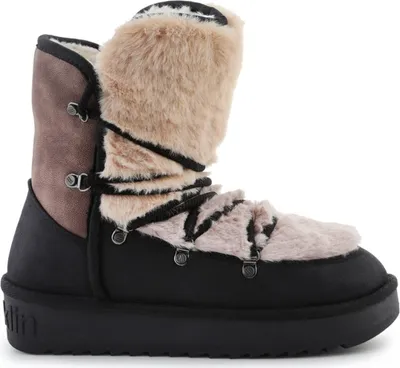 A single boot is shown against a white background.