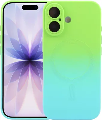 Image de Housse silicone MagSafe pour Apple iPhone 17 avec dégradé de couleurs & protection de la lentille Housse de téléphone portable