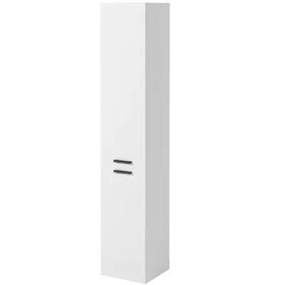 Produktbild von Badezimmerschrank Regal 2 Tür Weiß Modern Regale 174 Cm