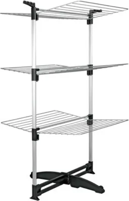 Obrázek produktu pro Tomado Ciclone Droogtoren 40 m Lijn 78x72x137 cm Zilver/Zwart