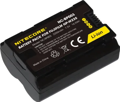 Immagine prodotto di Batteria Nitecore NP-W235 per fotocamere Fujifilm