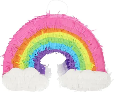 Produktbild von Pinata "Regenbogentraum" Rosa | 31 x 10 x 45 cm