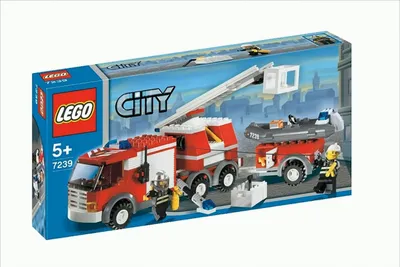 Produktbild von LEGO CITY Feuerwehrlöschzug 214-teilig, ab 5 Jahren (7239)