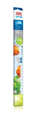 A product package for an aquarium LED light.