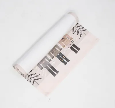 Produktbild von Tischläufer Nussknacker Design aus Baumwolle 40 x 140 cm