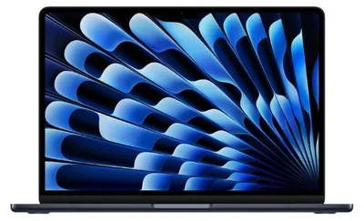 Produktbild von Apple 13-Zoll MacBook Air: Apple M3-Chip mit 8-Core-CPU und 8-Core-GPU, 16 GB, 256 GB SSD – Mitternacht