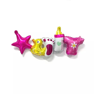Immagine prodotto di Palloncino in foil Baby Girl, ghirlanda, ca. 105 x 37 cm