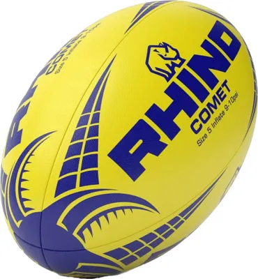 Produktbild von Rhino - "Comet" Rugby-Ball CS2325 (5) (Gelb)