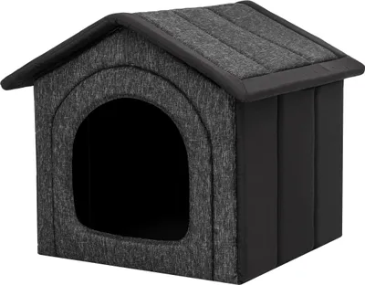 Obrázok produktu pre Skladacia búda pre psy a mačky (46x52x53 cm) | psí kútik, oddychový priestor, búda, útulok pre zvieratá, psia búda| Doggy