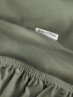 Produktbild von Marc O' Polo Spannbettlaken Premium Organic Jersey Farbe Soft Green Größe 90/100x200/220