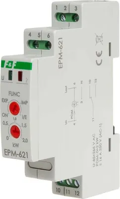 Obrázek produktu pro Stromrelais 16A 80-265V AC EPM-621 relé F&F Stromrelais