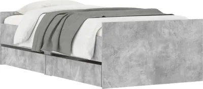 Produktbild von VidaXL 3207374, Grau, 93 cm, 2,03 m, 50 cm, 900 x 2000 mm, 985 x 430 x 165 mm