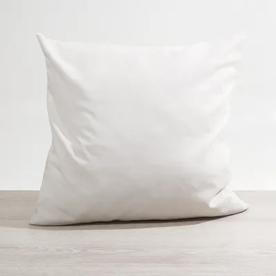 Produktbild von Kissen Deko von Lysel - weiß Uni Jerada 40x40 Polyester kissenbezug Dekokissen