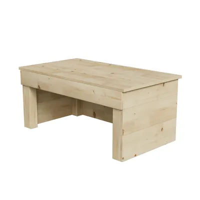 Productafbeelding van Holzhaus, hok voor kleine dieren, geschikt voor konijnen, cavia's, knaagdieren. Houten hok, model 10768
