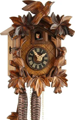 Productafbeelding van Kuckucksklok 23 cm - echte hout - mechanisch 1-dags uurwerk - ambachtelijk vakmanschap