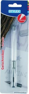 Produktbild von Stylex 30426 Gelschreiber, silberfarben