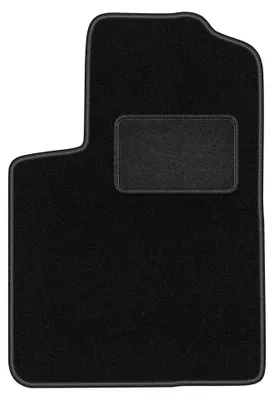 Image de Tapis conducteur en moquette pour Chrysler Sebring II 2003-2007 (berline) – 1 pièce, noir, sur mesure – Wielganizator LUX
