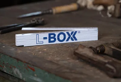 Obrázek produktu pro Dřevěné skládací pravidlo L-BOXX pro profesionály