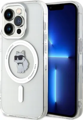 Produktbild von Karl Lagerfeld Iml Choupette Magsafe Hülle für Iphone 15 Pro - Transparent
