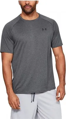 Zdjęcie produktu dla Under Armour Męska koszulka Tech 2.0 Top - 1326413, Kolor:Ciemnoszary, Materiał:M
