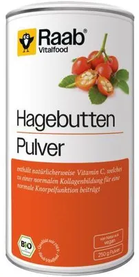 Zdjęcie produktu dla Raab Vitalfood Rosehip Organic Powder 250 g