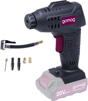 Produktbild von Gomag Akku Handkompressor GO-LP20 20V Luftpumpe mobil 7 bar Arbeitsdruck
