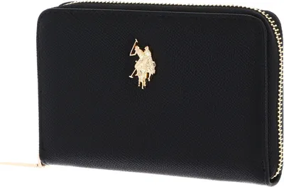 Produktbild von U.S. POLO ASSN. Geldbörse Jones Zip Wallet Black schwarz
