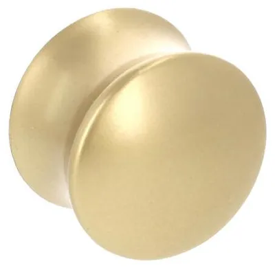 Produktbild von Knopf für Möbel, aus Zamak, Durchmesser 30 mm, vernickelt
