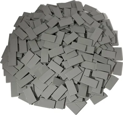 Produktbild von LEGO® 2x4 Fliesen Hellgrau - 87079 NEU! Menge 250x