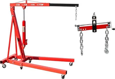 Produktbild von Motorhebekran Motorkran Motorheber Werkstattkran Kran 2000 kg + Motorheber 1500 LBS Positionierer