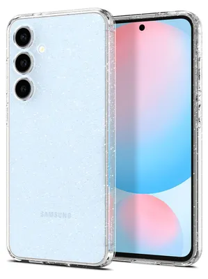 Obrázek produktu pro Spigen Liquid Crystal Glitter, Obal, Samsung, Galaxy S24 FE, 17 cm (6.7"), Stříbrná, Průhledná