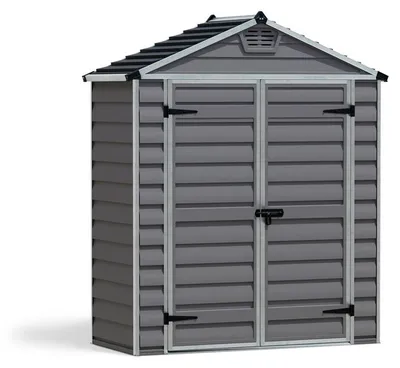 Produktbild von Palram - Canopia Kunststoff Gerätehaus Skylight 63 Grau 90x185x217 cm