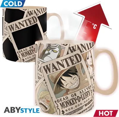 Immagine prodotto di One Piece - Mug Heat Change - 460 Ml - X – Lingua: Inglese