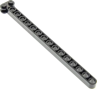 Produktbild von 1x Lego Kran Arm Innenteil 1x16 schwarz Ausleger 16L Baustelle 235126 2351