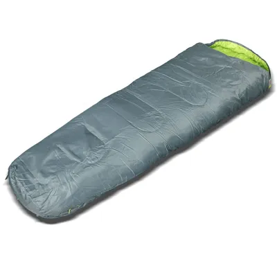 Produktbild von Sunsmile Mumienschlafsack Partnerschlafsack Reißverschluss rechts grau