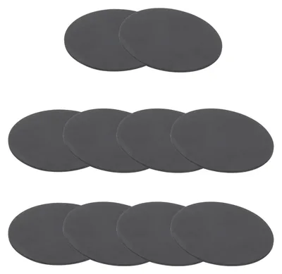 Productafbeelding van 10 rubberen ringen, 65 mm x 1 mm, rond, zwart