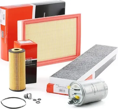 Produktbild von MAPCO Filterset Inspektionspaket Filtersatz für VW SHARAN (7M8, 7M9, 7M6) für FORD GALAXY (WGR) für SEAT Alhambra (7V8, 7V9)