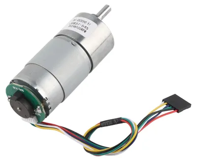 Produktbild von Großer Torsionsgetriebemotor mit Encoder, 12/24-V-Motor zur Drehzahlreduzierung (24 V, 100 U/min)