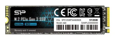 Immagine prodotto di Silicon Power P34A60 M.2 512 GB PCI Express SLC NVMe