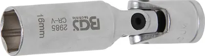 Produktbild von BGS 2985 Gelenkeinsatz für Zündkerzen, 10 (3/8) Antrieb, 16 mm
