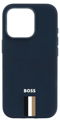 Produktbild von BOSS Iconic Navy Hülle für iPhone 16 Pro