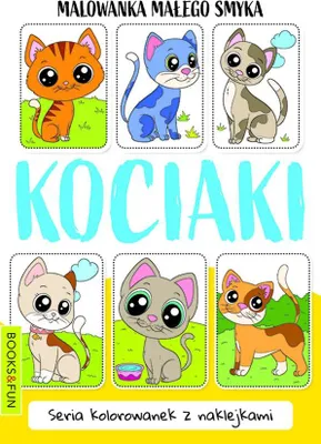 Produktbild von Kociaki. Malowanki małego smyka