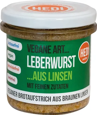 Produktbild von Vegane Art - Leberwurst aus Linsen 140g