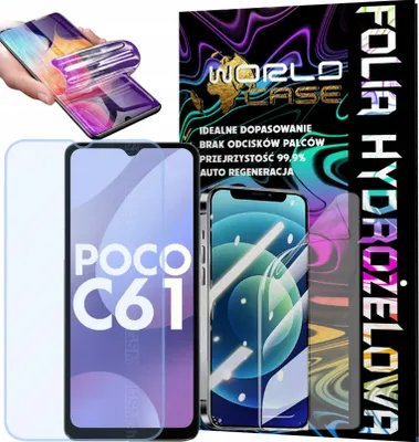 Zdjęcie produktu dla Folia Hydrożelowa Ochronna Do Poco C61 Na Ekran Mocna