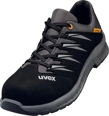 Image de chaussures basses uvex 2 tendance S1 noir, gris largeur 11 Gr. 42