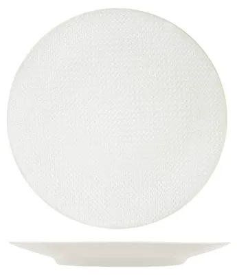 Image de H&H Union Set de 6 assiettes plates, faïence, 27 cm