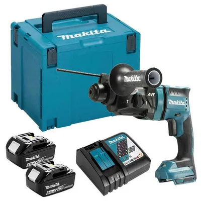 Image de Perfo-burineur SDS+ Brushless 2x5Ah 18V LXT ® MAKITA DHR182RTJ en MAKPAC