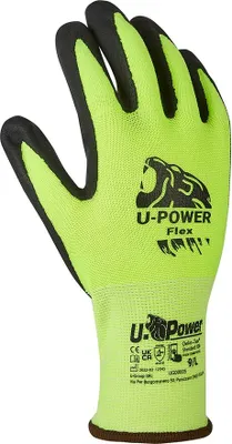 Produktbild von U-Power Flex Arbeitshandschuhe Sicherheits-Nylon-Touchscreen Grün 11/XXL